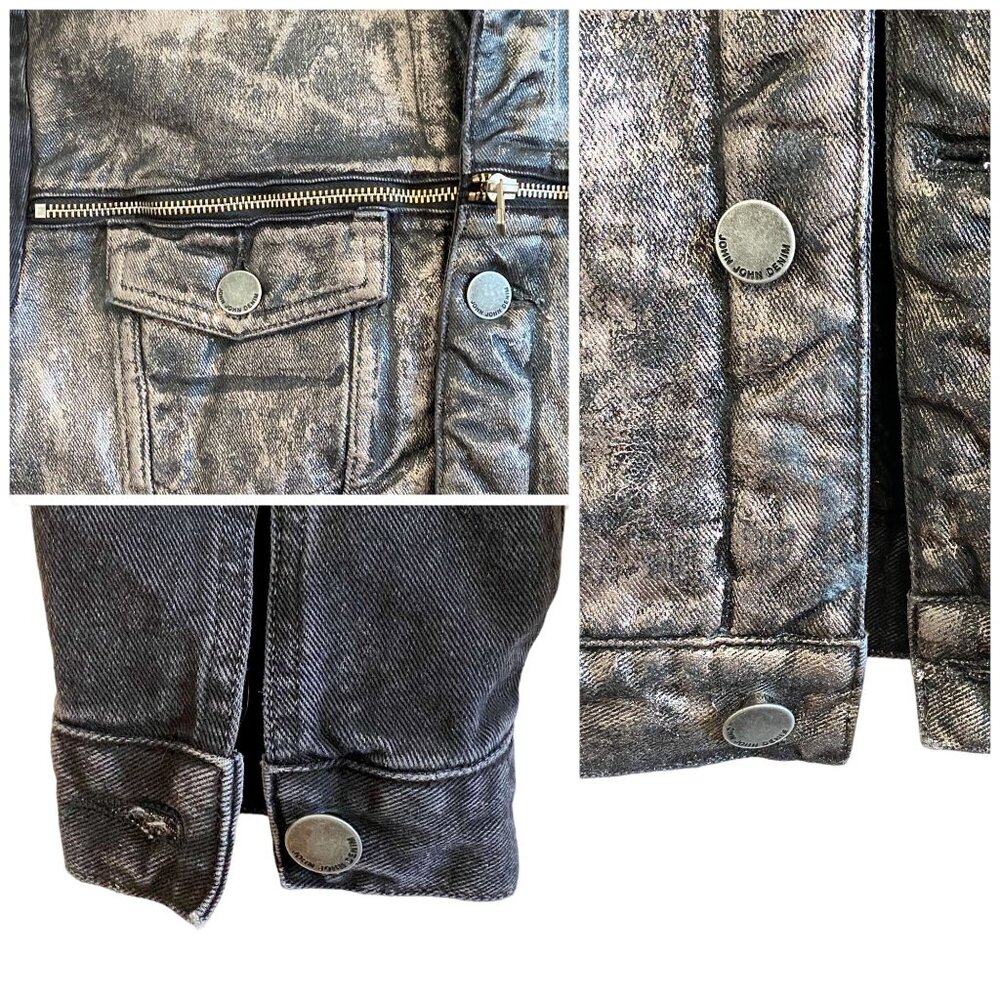 John John Denim distresses denim jacket, Size P/XS, Never worn - Picture 10 of 10